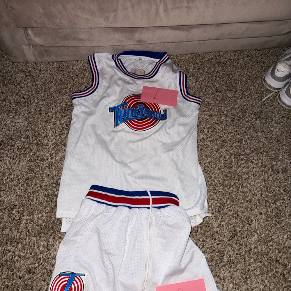 'Tune Squad' Basketball Jersey & Shorts Set costume